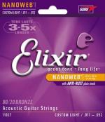 ELIXIR PER CHITARRA ACUSTICA 011-052 TENSIONE LIGHT