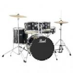 PEARL RS585C/C31 Roadshow Jet Black con Hardware e Piatti Sa